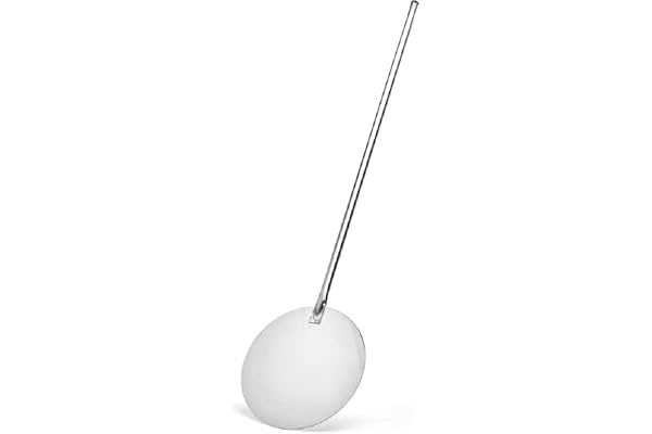 DE BUYER -3290.31 -pelle a pizza tout inox ronde ø 31cm, Blanc