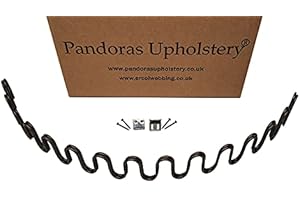 PANDORAS UPHOLSTERY Komplettes -Zick-Zack-Federn, 68,6 cm, 10 St眉ck, Polsterzubeh枚r f眉r Stuhl, Sofa, Sitzgruppe