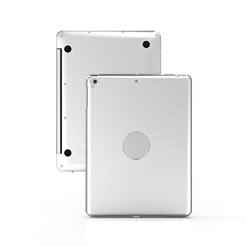 Preisvergleich Produktbild Melodycp NewiPAD 20172018 Klappbare Bluetooth-Tastatur, ultradünne kabellose Bluetooth-Tastatur mit elegantem Cover IPad Air1 / 2, IPad Pro9.7, 20172018 Bluetooth-Tastatur Silber