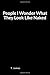 Produktbild People I Wonder What They Look Like Naked: Hilarious Prank Blank Lined Notebook for Curious Fun and Stress Relief