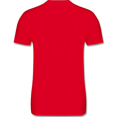 Weihnachten & Silvester - Oma kriegt das schon gebacken! - Herren Premium T-Shirt Rot