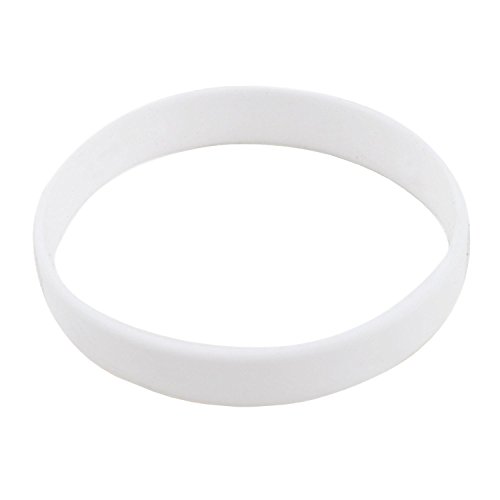 (Preis / Stück) blank Silikon-Armbänder, silicone wrist band bracelet, Silikon-Armband