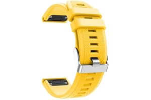 ORKDFJ Hett klockarmband för Garmin Fenix 5X/5/5S/Plus/3 HR/6X/6/6s/Pro Fenix7 7X snabbfrigörande armband ersättningsarmband tillbehör