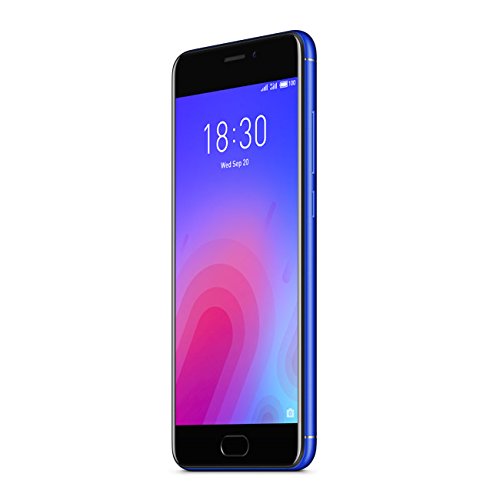 Meizu M6 Smartphone, Dual SIM, 32 GB, Blu