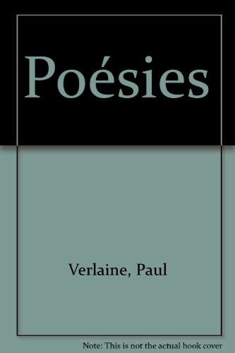 couverture de : po&eacute;sies