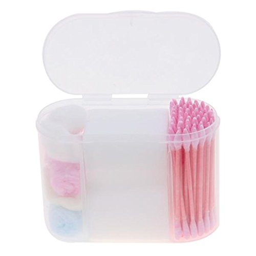 XINW 3in1 Novelty Cotton Makeup Cosmetic Remover Swabs Buds Balls Travelling Set
