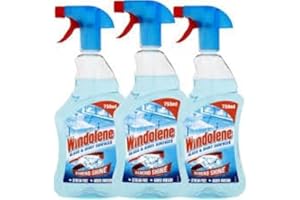 GHARANA SWAAD KA KHAZAANA Windolene Glass Cleaner Spray 750ml (Pack of 3) | Glass Surfaces Gleaming | Crystal Clear Results | Spotless Windows and Mirrors Every Time | Ready to Sparkle Glass Cleaner Spray