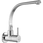 JAQUAR Florentine Prime Series Wall Mounted Cold ONLY Basin TAP (Chrome ...