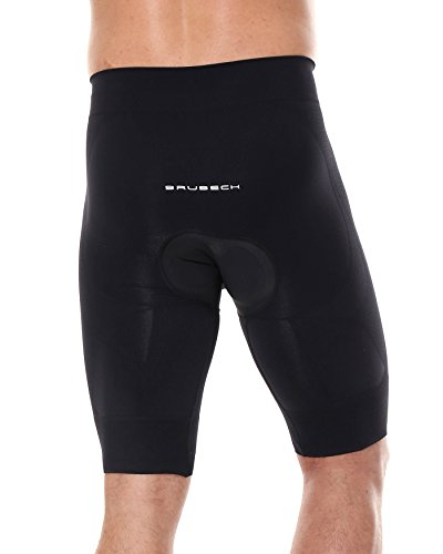 BRUBECK® LB00120 BIKE ACTIVITY Herren Fahrradhose kurz | Fahrradshorts | Gepolstert | Funktional | Radlerhose | Radhose - 2