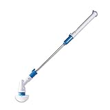 Mango extensible: mango largo, corto, de doble uso, de acuerdo con diferentes posiciones de limpieza, puede ajustar el mango humanizado, el diseño de relieve, antideslizante fácil de operar, se puede desmontar con una sola pulsación, fácil y rápido.