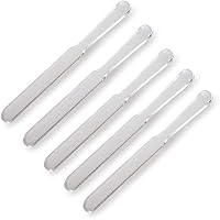 10 Stück Acrylglas Kosmetik-Spatel 15 Cm – Transparente Cremespatel Für Hygienisches Entnehmen Aus Dosen