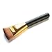 Tonsee 1Pcs Professional Flat Contour Brush Face Cheeks Blend Makeup Cosmetic Brusher Tool (Gold)