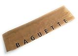 200 unidades Bolsas de papel kraft para bocadillo o baguette pequeña 35 x 10 x 4 cm