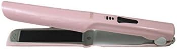 GAOLIXIA USB Hair Straightener Rechargeable Mini Cordless Flat Iron With Power Bank FunctionPortable Travel Straightener For Hair Straightening Curls (Color : Pink)