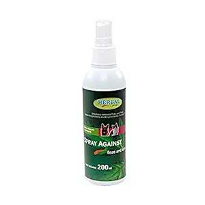 Robust Herbal Dog and Cat Spray| Effective Against Flea and Tick |200ml