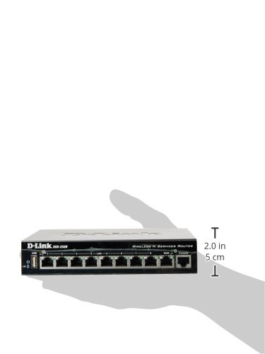 D-Link Unified Services Router DSR-250N - wireless router - 802.11b/g/n - des...