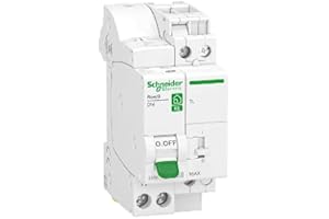 Schneider Electric - Resi9 XE - combiné disj+télérupteur - 1P+N - 10A - courbe C - embrochable - R9ECL610