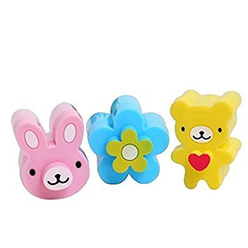 Upspirit 3CPS Cute Mini Sandwich Cutters Shapes Set for Kids Plastic Bento Sandwich Cutters Molds by Upspirit