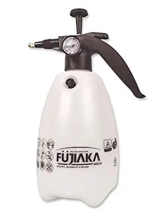 FUJIAKA WS/2G Garden Handheld Manual Pressure Sprayer Pump -GS Certified- 2 litres (White)-Pack of 1