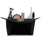 PACKNBUY Cosmetic Makeup Pouch Small Storage Travel (Black) PACKNBUY Cosmetic Makeup Pouch Small Storage Travel (Black)