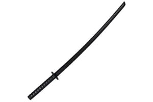 Playwell Martial Arts Black Polypropylene Plastic Sparring Contact Training Bokken - 40"