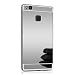 Produktbild kwmobile Spiegel Hülle für > Huawei P9 Lite < TPU Silikon Case Handy Cover, Schutzhülle in Silber spiegelnd