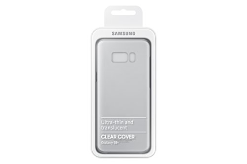 Samsung S8  Clear View Standing  Funda para smartphone Samsung Galaxy S8 Plus  Plateado- Version espa  ola