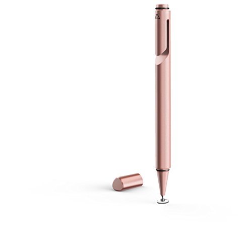 Adonit Mini 3 kapazitiver Eingabestift für alle Smartphones/Tablets wie Apple iPhone/iPad etc. – rose gold [Aluminium | Trageclip | Ergonomisches Design] – ADJM3RG - 3