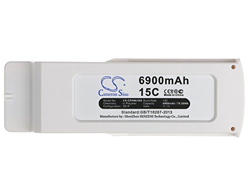 CS Akku, Li-Polymer 6900mAh passend für Blade Chroma Camera Drone, BLH8619, BLH8665, ersetzt Blade BLH8619