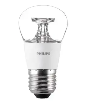 Philips 4-Watt 400-lumen Candle Clear E27 Base (Warm White) - Decorative, Ambience for Chandeliers, Wall Lights, Desk Lamps, Floor Lamps