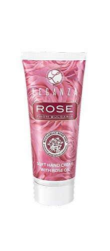 Leganza Soft  Crema mani con olio essenziale di rosa della Bulgaria, 75 ml