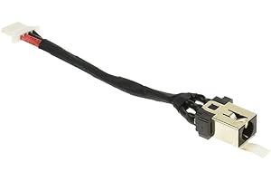 LPUK Charging Cable DC Jack Power Socket compatible with Lenovo 320S-14IKB, 5-1470, 520-14IKB, 520S-14IKB, 710S-13IKB, S340-14API/14IWL/15API/15IWL p/n: DC30100YV00 DC301010200 DC301014G00 DC301014I00