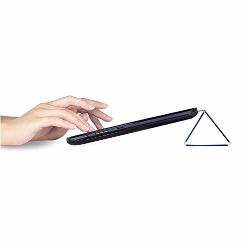 EasyAcc Lenovo Tab 2 A10-70 / Lenovo TAB3 10 Plus / Tab 2 A10-30 Hülle, Ultra Dünn Hochwertiges PU Leder Case – mit Standfunktion und Automatischem Schlaf Funktion für Lenovo TAB3 10 Plus/ Tab 3 10 Business/ Tab 2 A10-70/ A10-70F/ A10-70L / Tab 2 A10-30/ A10-30F/ A10-30L (Dunkelblau, Kunstleder, Ultra Dünn) - 6