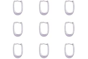 PH PandaHall 1 sac/10pcs Acier inoxydable Accessoires pour montage Beliere Pendentif Charms Breloques Creation de bijoux 13mm