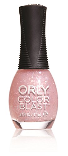 Orly Colour Blast Pink Flakie Matte Top