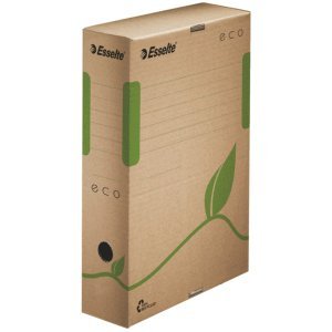 Preisvergleich Produktbild Esselte 25 x Archiv-Box Eco 80 mm Karton naturbraun