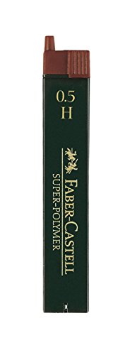 Faber-Castell 120511 Feinmine SUPER-POLYMER H 0,5mm 12e