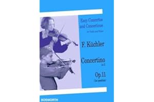 Music Sales Concertino G-DUR OP 11 - Arranged for Violin and Piano [Sheet Music] Composer: Kuechler Ferdinand