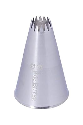 De Buyer 2116.14 Douille à Petit Fours avec 14/16 Dents Inox
