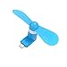 Produktbild ESST Zelle Mini Phone USB Fan Elektrische Smartphone Kühlung Portable Fan für Apple iPhone 5/5S/6/6S/6Plus/6splus