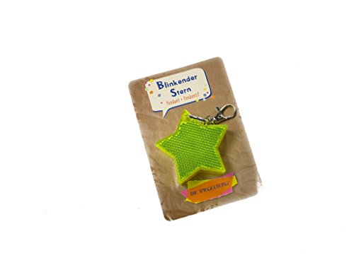 Preisvergleich Produktbild Blinkende Anhänger Herz / Stern (Stern)