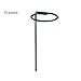 Produktbild Suppemie 10pcs Pflanzen Stützring Blumenstütze Rankhilfe Gartenpflanzenhalter Für Topfblumen Oder In Innen- Und Außenvase 45 6,5 cm / 60 6,5 cm