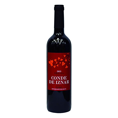 Conde de Iznar Vino Toro Caza de 14º - Paquete de 6 botellas de 75 - Total 450 cl