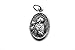 Produktbild ST Stephen Steven Silber Farbige Metall Charm Medaille Medaillon Anhänger mit Kette & Box