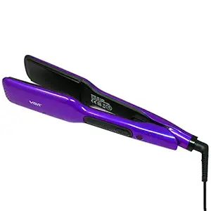 VGR V-506 Professional Ceramic Coated Hair Straightener with Uniform Heat Technology Max Heat 210? (Purple)