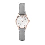 Cluse Unisex Erwachsene Digital Quarz Uhr mit Leder Armband CL50009