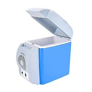 pekdi 12V Car Refrigerator 7.5L Mini Portable Car Fridge & Warmer for Road Trip Travel Camping Fishing