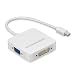 Produktbild expresstech @ Mini Displayport Mini DP auf HDMI VGA DVI Konverter Adapter Kabel 1080P für Mac Book Pro iMac Mac Book Air Mac Mini und andere Geräte