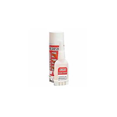 Alsafix - Colle cyanoacrylate - Super glue 2 composants ALSA-CYANO 65 gr - 2372K200 - Alsafix