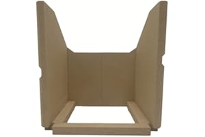 SCHOTT ROBAX HD Stove Glass UK Ltd - Fireline FPi5 Vermiculite Fire Brick Set